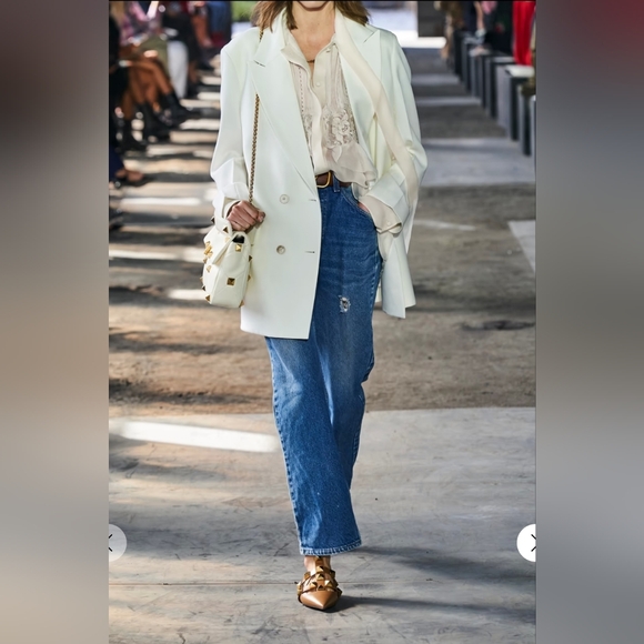 Valentino semi-sheer lace blouse 40 NWT - Picture 10 of 12